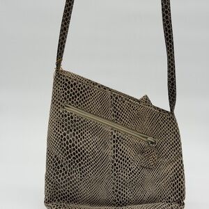 Y2K Elegant Tan Crossbody Bag
